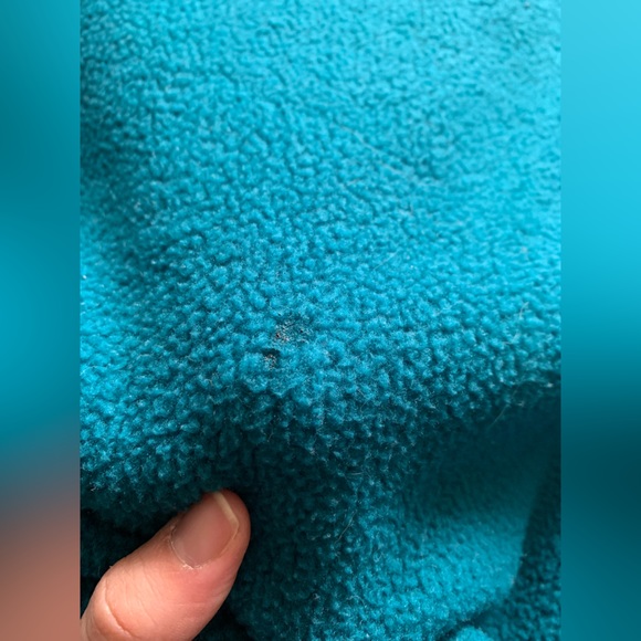 Vintage Patagonia fleece jacket / Teal / size: M - Picture 7 of 9